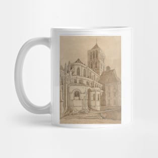 Abbey Church at Fecamp, Normandy by John Sell Cotman Mug